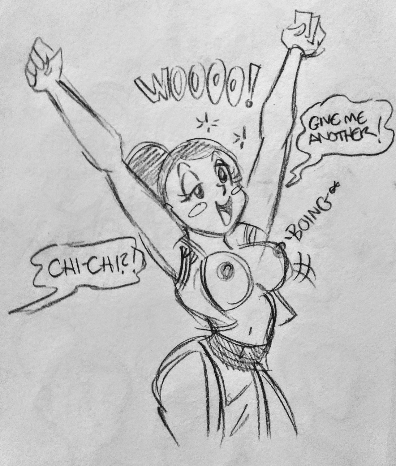 funsexydragonball: Fun night. 😊  dat chichi~ ;9