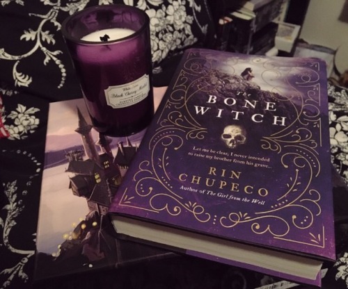 bellesbookshelf:Book Photo Challenge- April: Purple {such a nice smelling candle}“Then perhaps we sh