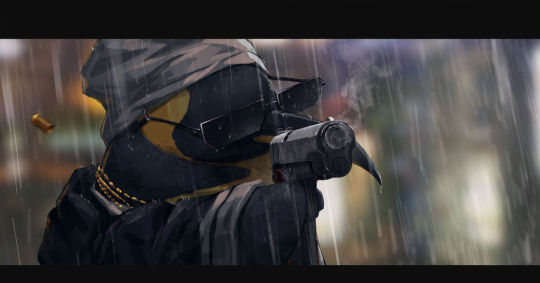 maxeth:  maxeth:  bad character design: high school girl with big boobs good character design: a penguin with a fucking gun named THE EMPEROR  you can’t possibly top this x 
