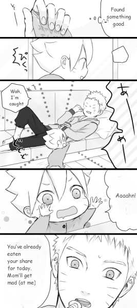 Naruto and baby Boruto doujin [TRANSLATED]