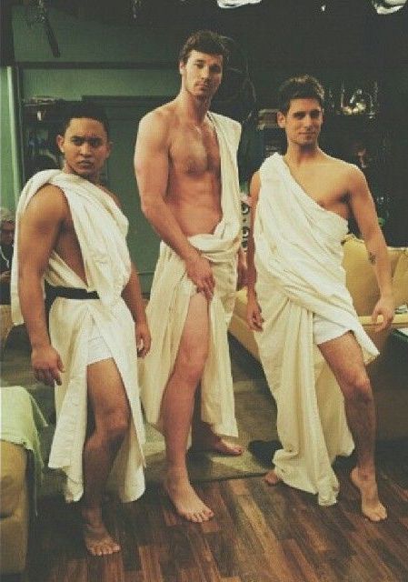 barefoot-rats:Jean Luc Bilodeau, Derek Theler &amp; Tahj Mowry