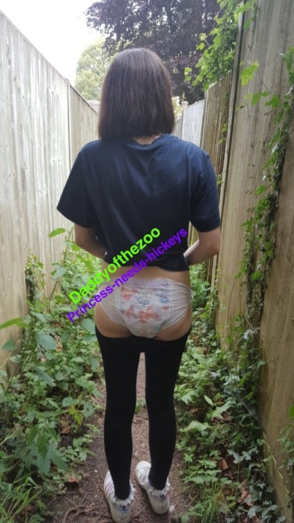 daddyofthezoo-blog: Out for a walk with my baby girl @princess-needs-hickeys - of course I made sure