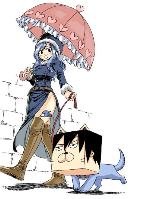 Reblog If Juvia Lockser (Fairy Tail) Is Best Girl.