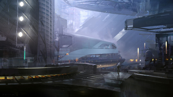 thecyberwolf:  Halo 4 - Concept Art (Part 2) by Michael Pedro CGHUB - Tumblr - Twitter - Facebook