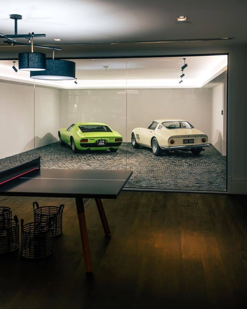 MOTORS Lamborghini Miura & Ferrari 275 @lamborghini @ferrari via @alexpenfold @duttongarage #iro