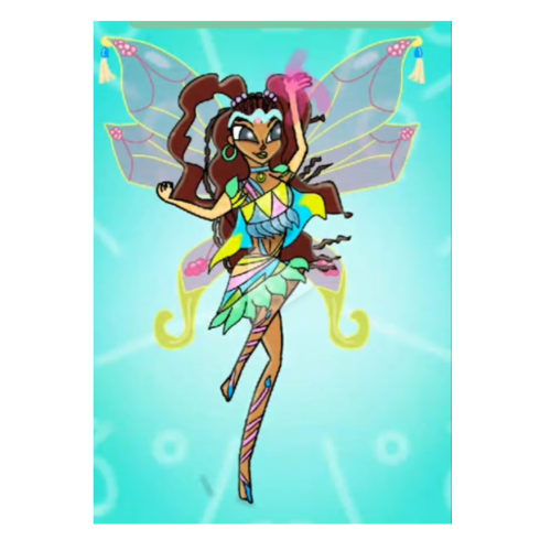 A Re-draw Of An Old Winx Club Art. I Made The Og Art Like 2 Years Ago, Its A Redesigne Of Aisha's( Or