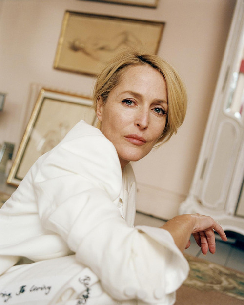 lukesdanes:Gillian Anderson photographed by Luca Campri for The Sunday Times STYLE. (Jan 2020).
