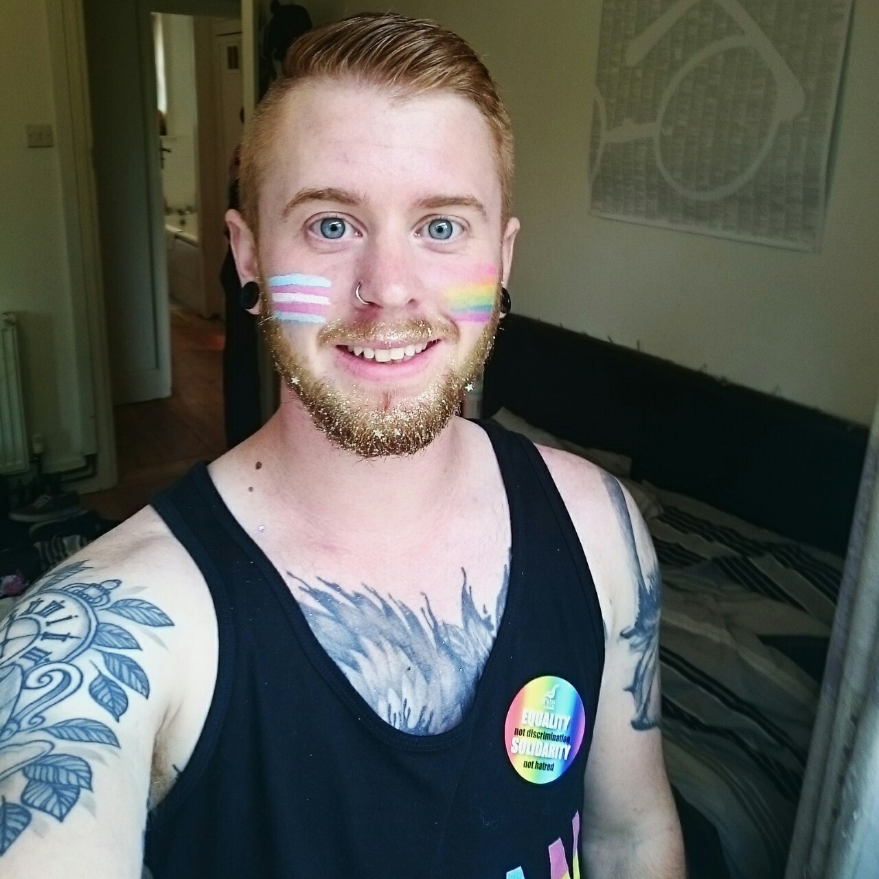 accio-aj:  Half way through Pride day!  The parade and park was awesome, now let