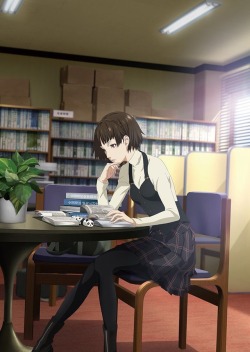 sillyfudgemonkeys:  Hi-res version of the P5A key visual for Makoto Niijima, revealed earlier today.  