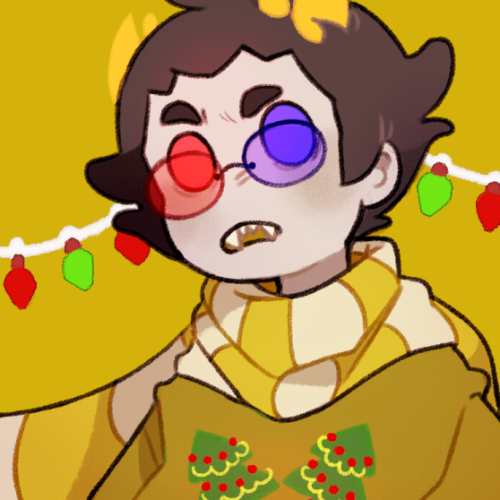 Icons to tell your family you’re still a homestuck while celebrating holidaysFeel free to use! no ne