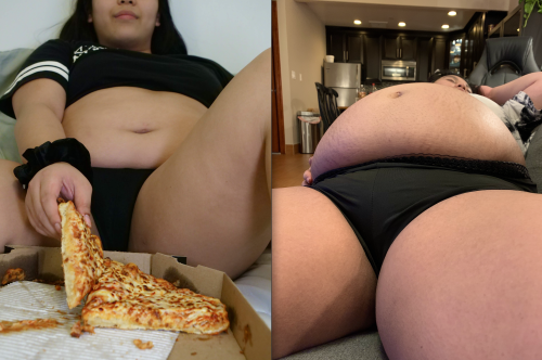 mochiibabiifeedii:  The results of 6 months of food filled bliss 😲