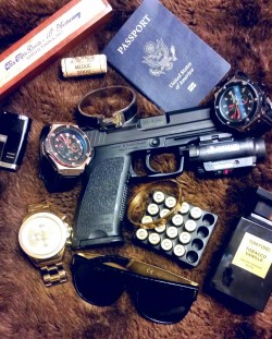 Chateau-De-Luxe:  Chateau-De-Luxe.tumblr.com Just Got Back From The Gun Range, Shooting