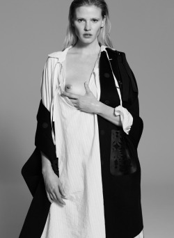 leah-cultice:  Lara Stone by Mel Bles for