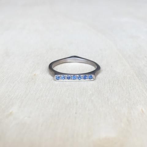 Pinch Ring - Meeka Fine JewelryAquamarine