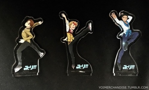 yoimerchandise: YOI x Amazon Japan Exclusive Acrylic Stands Original Release Date:May 2017 Featured Characters (6 Total):Viktor, Yuuri, Yuri, Guang Hong, Minami, Phichit Highlights:A reward for purchasing all 6 volumes of the YOI DVD or Blu-Rays through
