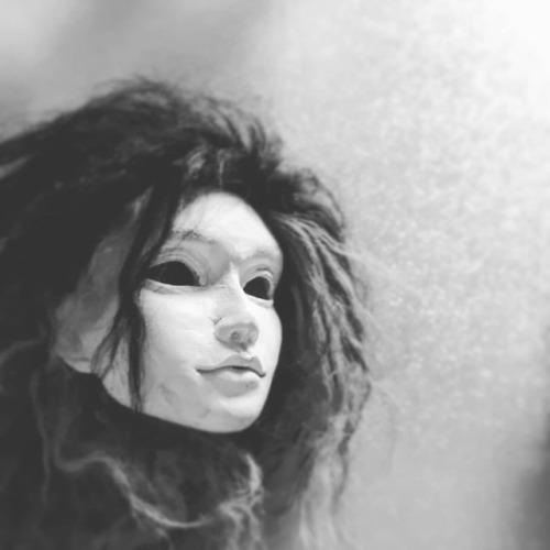 swampruler: ¼ bjd head I am working right now. He is an adult mini.  He is almost finished. I