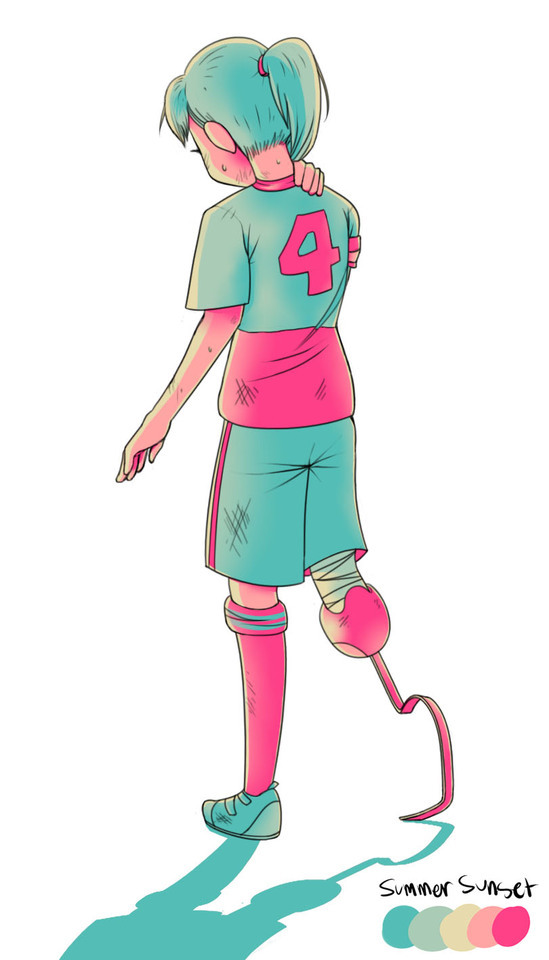 Soccer Practice For Her. Colour Practice For Me.