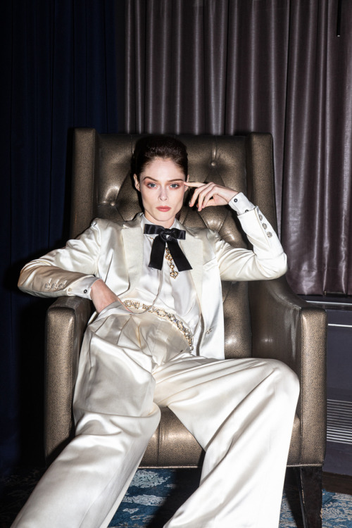 Coco Rocha styled by Arnold Milfort and Thalia Saint-Lôt and photographed by Eniko Szucs for ELLE Cr