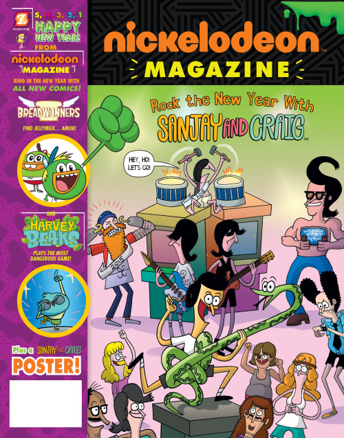 nickanimationstudio: Nick Mag #7 is on sale today! Get rid of those post-holiday blues with new adve