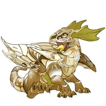 False Idol Spends Her Days Munching On Treasure Like Its Candy. She Lives A Pretty Sweet Life, Relaxing