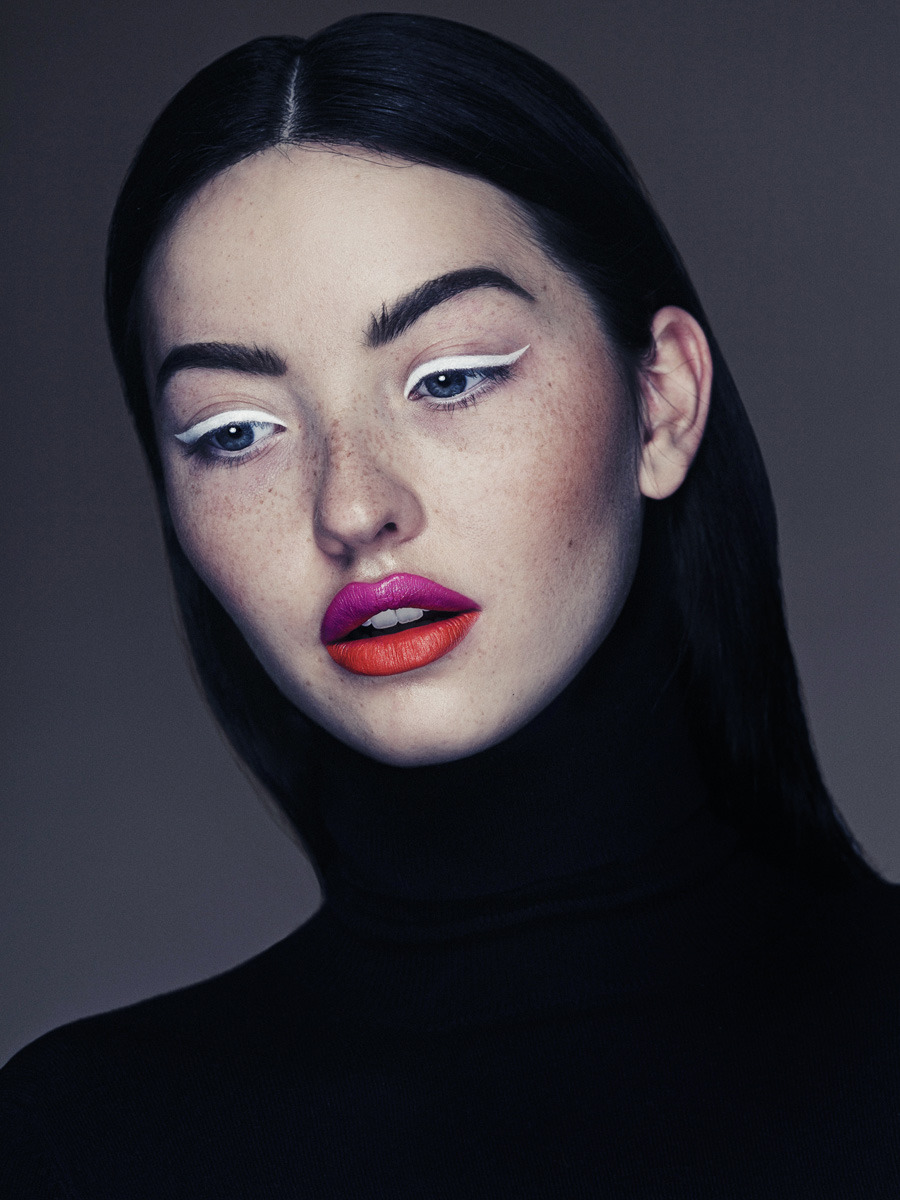 fromobscuretodemure:  Mary Rubin by Alex Evans for Institute Magazine. Hair stylist