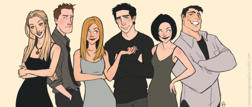 unassumingpumpkin:  Ted bought the Friends box set. I’ve been watching it a lot. 
