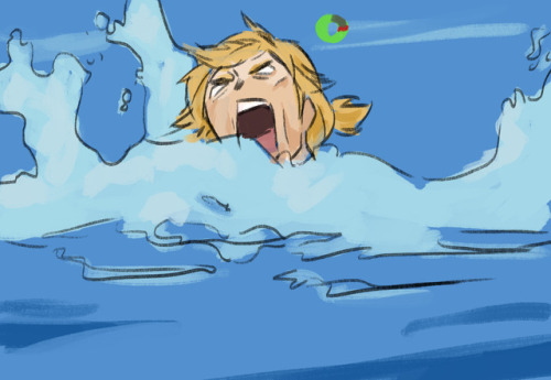 hashagi: I have a lot of problems with Link’s inability to swim for more than 5 seconds  EDIT yes I 