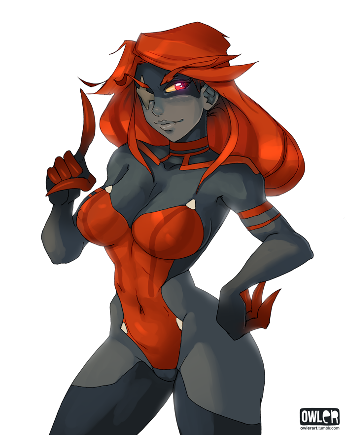 A genderbend of Rei&rsquo;s Senketsu design