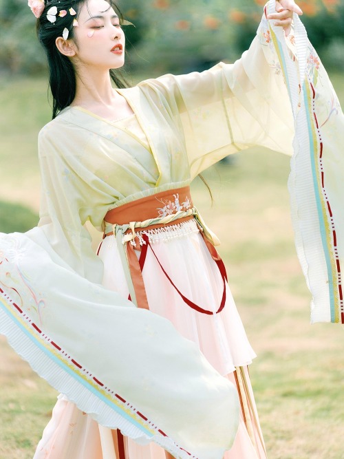 chinese hanfu by 昭华赋