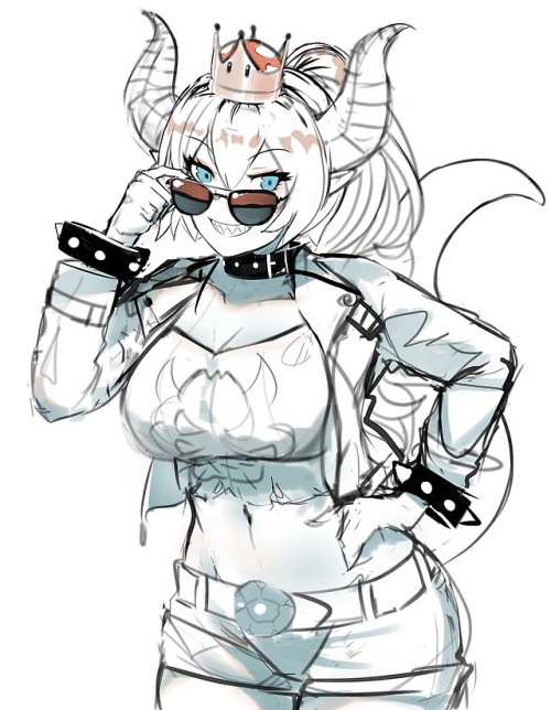 ehrrr:  the combination of ponytail, horns, and attitude activates me pretty intensely wip ofc 