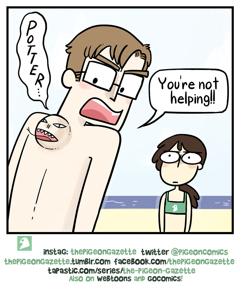 thepigeongazette:  I dont trust it (hey hey! I’ll be at Chicago’s C2E2 this weekend!)