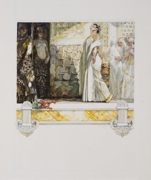 hildegardavon:Frantisek Kupka, 1871-1957Cassandra’s arrival to Agamemnon’s Palace, ca.19