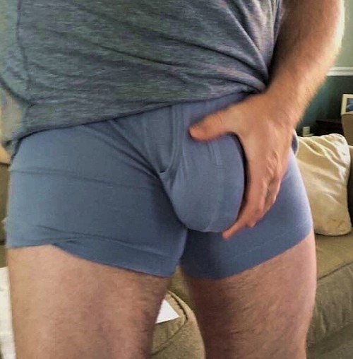 dadismylover: Why everytime I talk to you son, your eyes go straight to my bulge? You like it ?