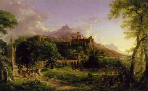 The Departure and The Return by Thomas Cole (click to enlarge)