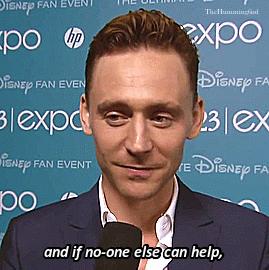 ‘The only person who can help, for better or for worse, is Loki.’ ~ Tom Hiddleston on Loki’s role in
