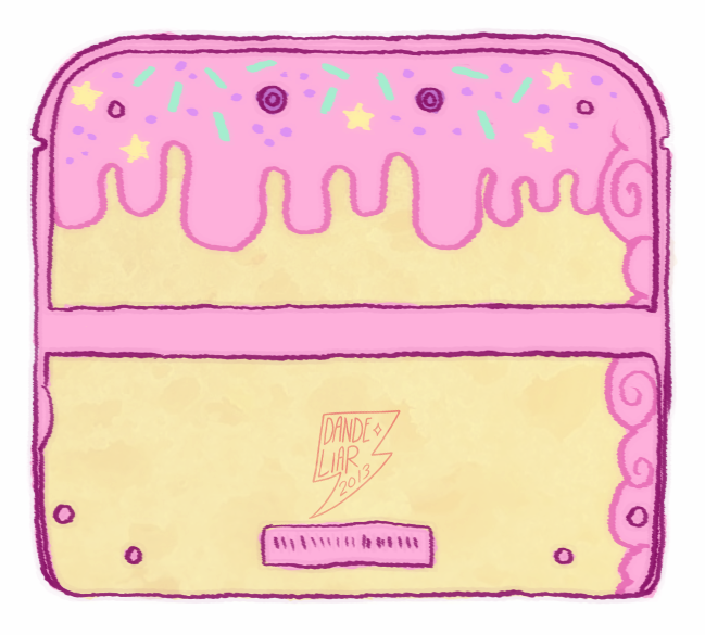 posturepain:  spookyturkey:  it was recently pointed out to me that the 2DS kinda