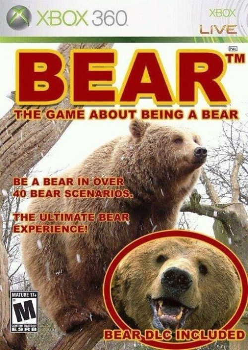 akumanorobin: horsefricker: game of the year game of the bear* Finally, a game for Bjorns like me.