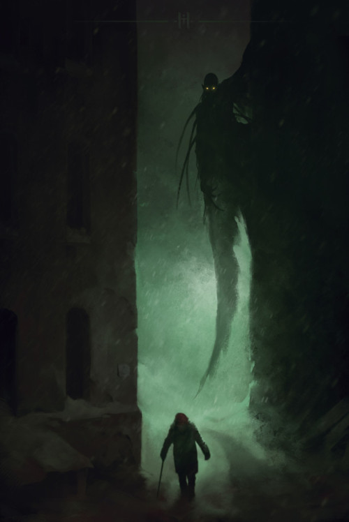 theamazingdigitalart:  Sweet dreams with the dark art of  Max Kostin