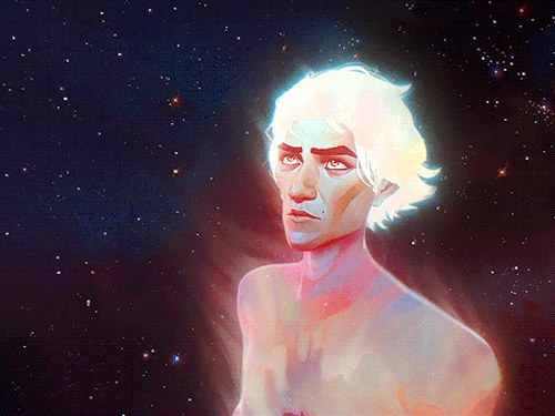 The Only Scenes We Got Wherein Viktor Actually Expressed Any Emotions Were The Scenes In The Cosmos.