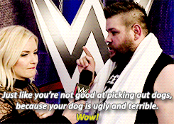 reigningxprizefighter:  The never ending saga between Kevin Owens and Renee Young’s