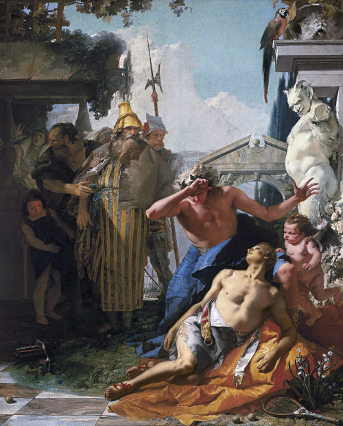 Giovanni Battista Tiepolo, The death of Hyacinth, 1753.