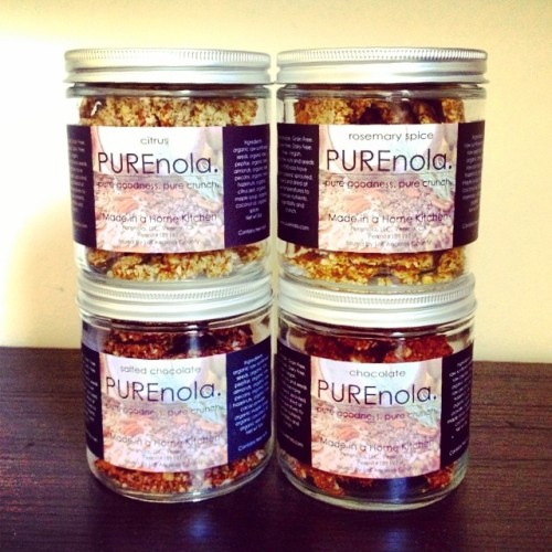 My new obsession: PUREnola!!Thank you @purenolafood for making a delicious high quality product!!! #