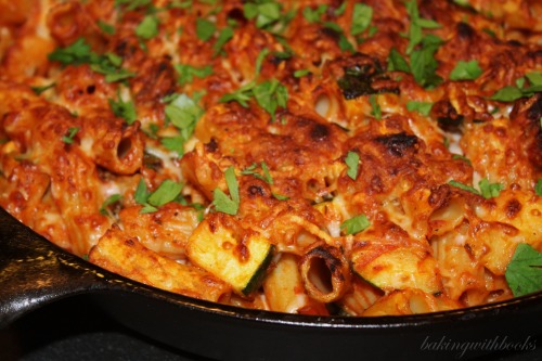 Baked Chicken &amp; Zucchini Rigatoni Ingredients 1 box (1 lb) rigatoni noodles 1 lb boneless, s