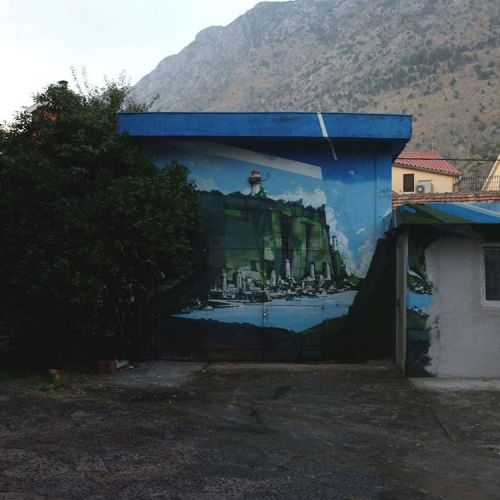 Painting in Kotor, Montenegro&hellip;