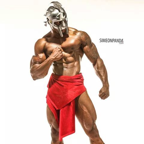 goaltobeswole:Muscle Worship Simeon Pandahe really is THAT goodlooking in person