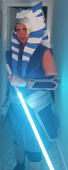 Not Undertale related for once haha. 
I was at Comic con at the weekend as Ahsoka, it was so much fun. This is the first 