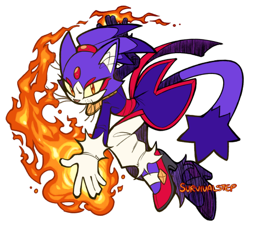 survivalstep: I needed a break from commissions so uh, here’s Blaze.With the flats bc why not 