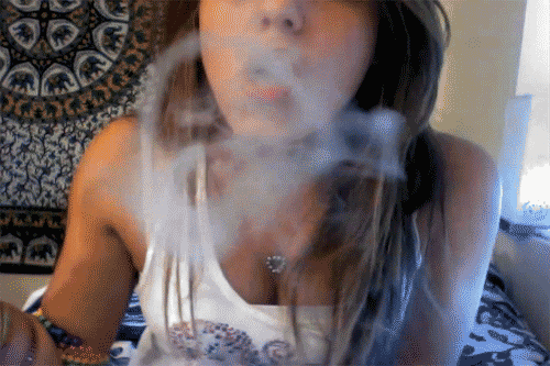 sexystonergirls:  Are you a stoner girl? U DON’T SAY… >