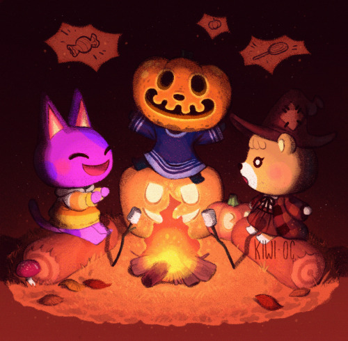 Day 24 &amp; 25 - Campfire and Pumpkin