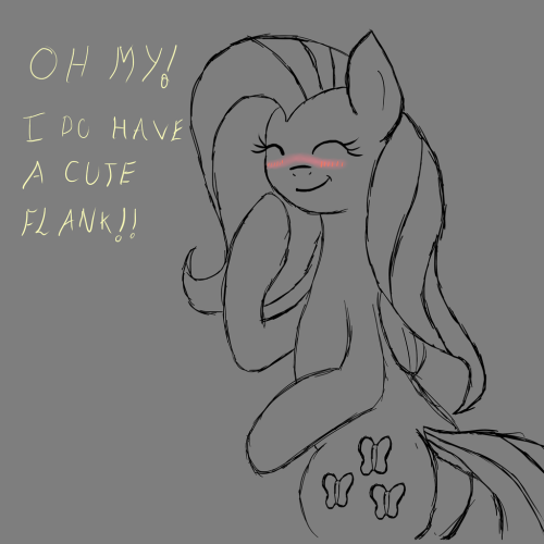 madame-fluttershy:  Oh my!!! by ~lordzid  Yes you do, Flutters. <3